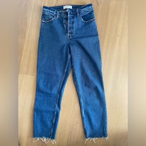 Abercrombie & Fitch - The Mom High Rise Jeans (Curve Love) - Size 26 (2R)